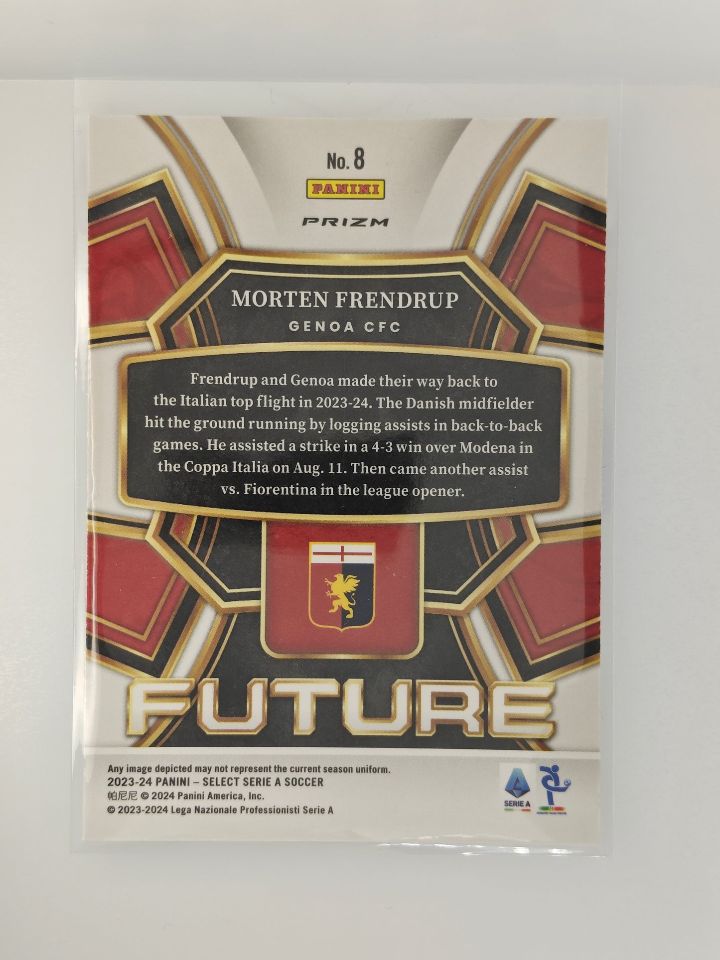 Morten Frendrup RC Future - Panini Select Serie A 23/24