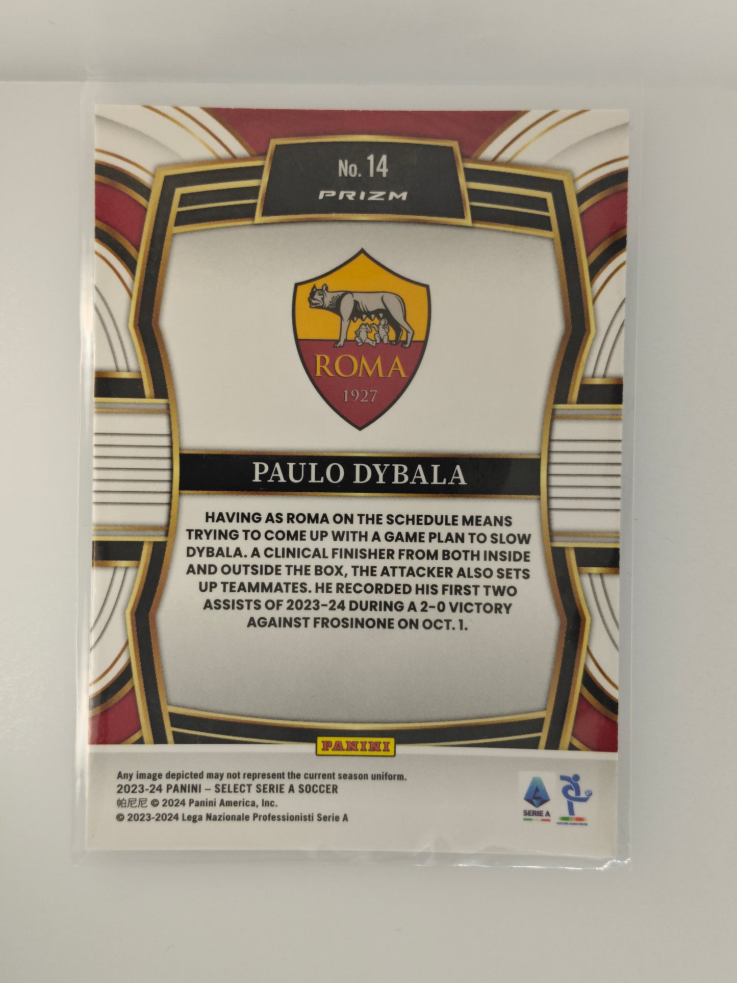 Paulo Dybala Equalizers - Panini Select Serie A 23/24