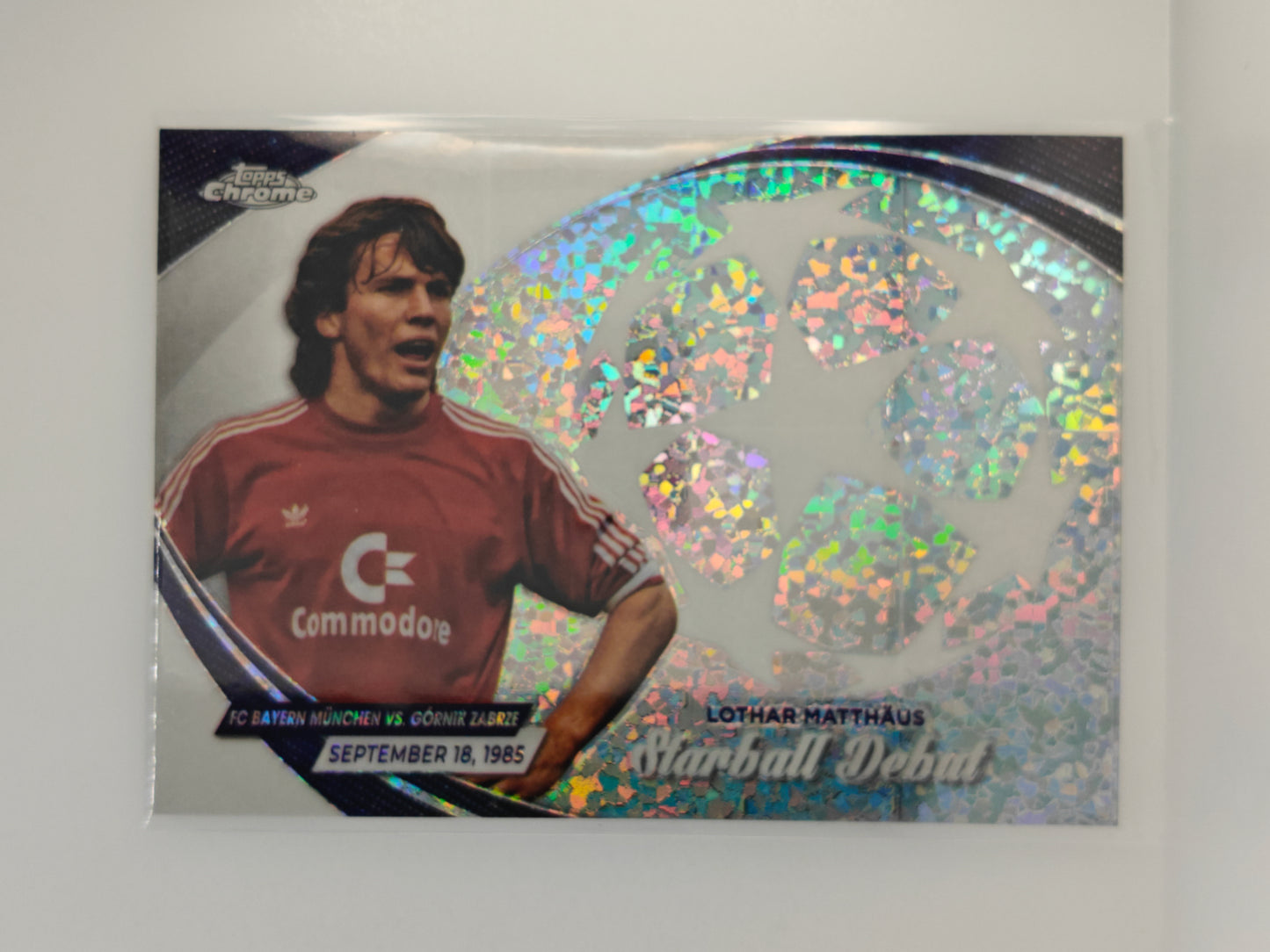 Lothar Matthaus Starball Debut - Topps Chrome 23/24