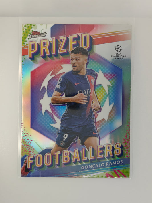 Goncalo Ramos Prized Footballers - Topps Finest 23/24