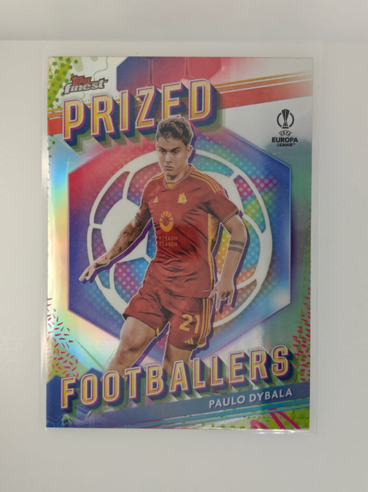 Paulo Dybala Prized Footballers - Topps Finest 23/24