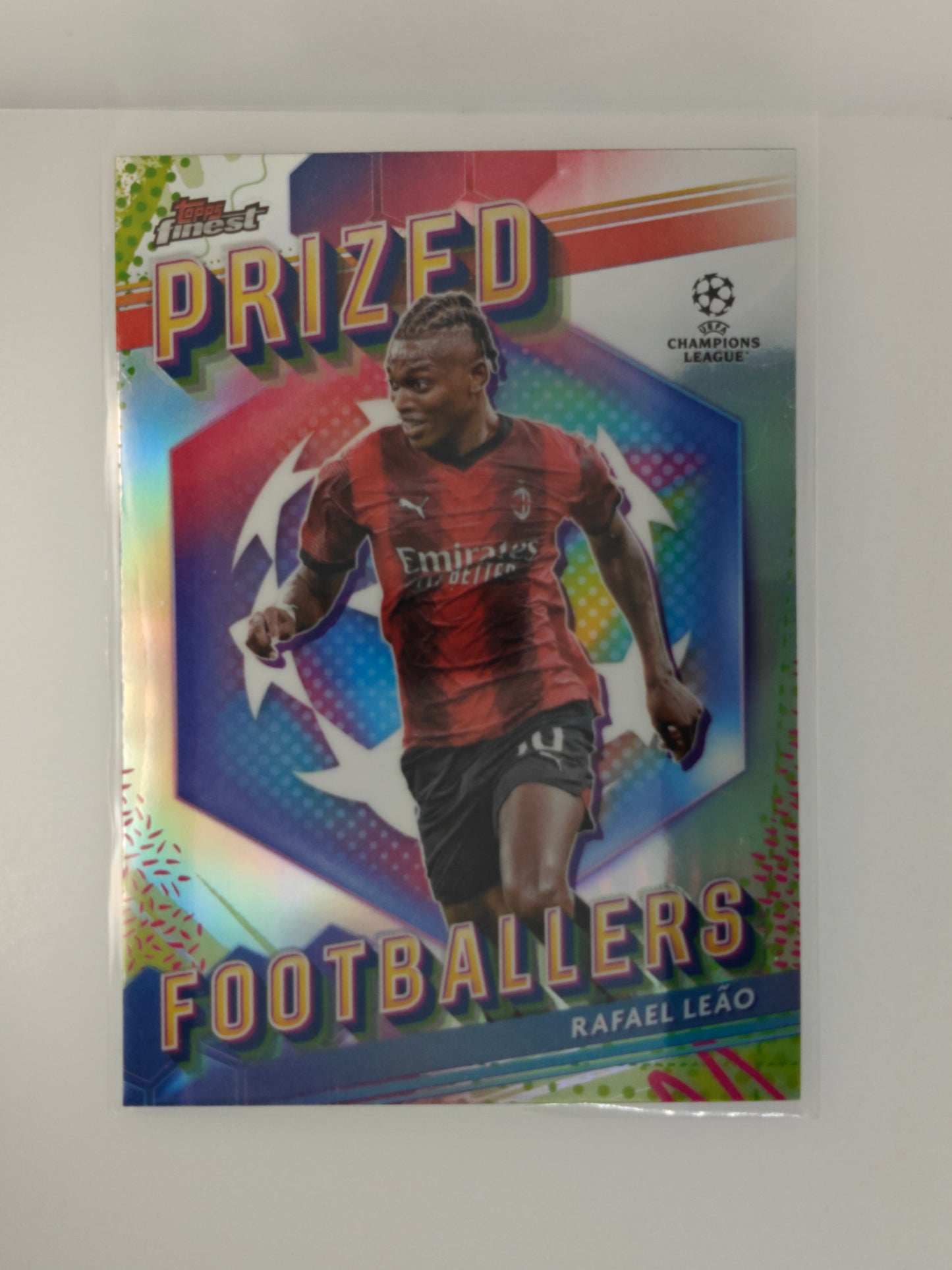 Rafael Leao Prized Footballers - Topps Finest 23/24