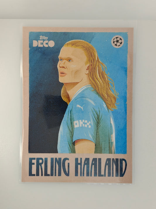Erling Haaland Artistry - Topps Deco 23/24
