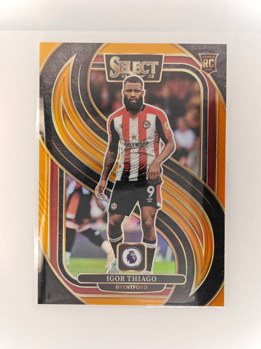 Igor Thiago /75 RC - Panini Select Premier League 24/25