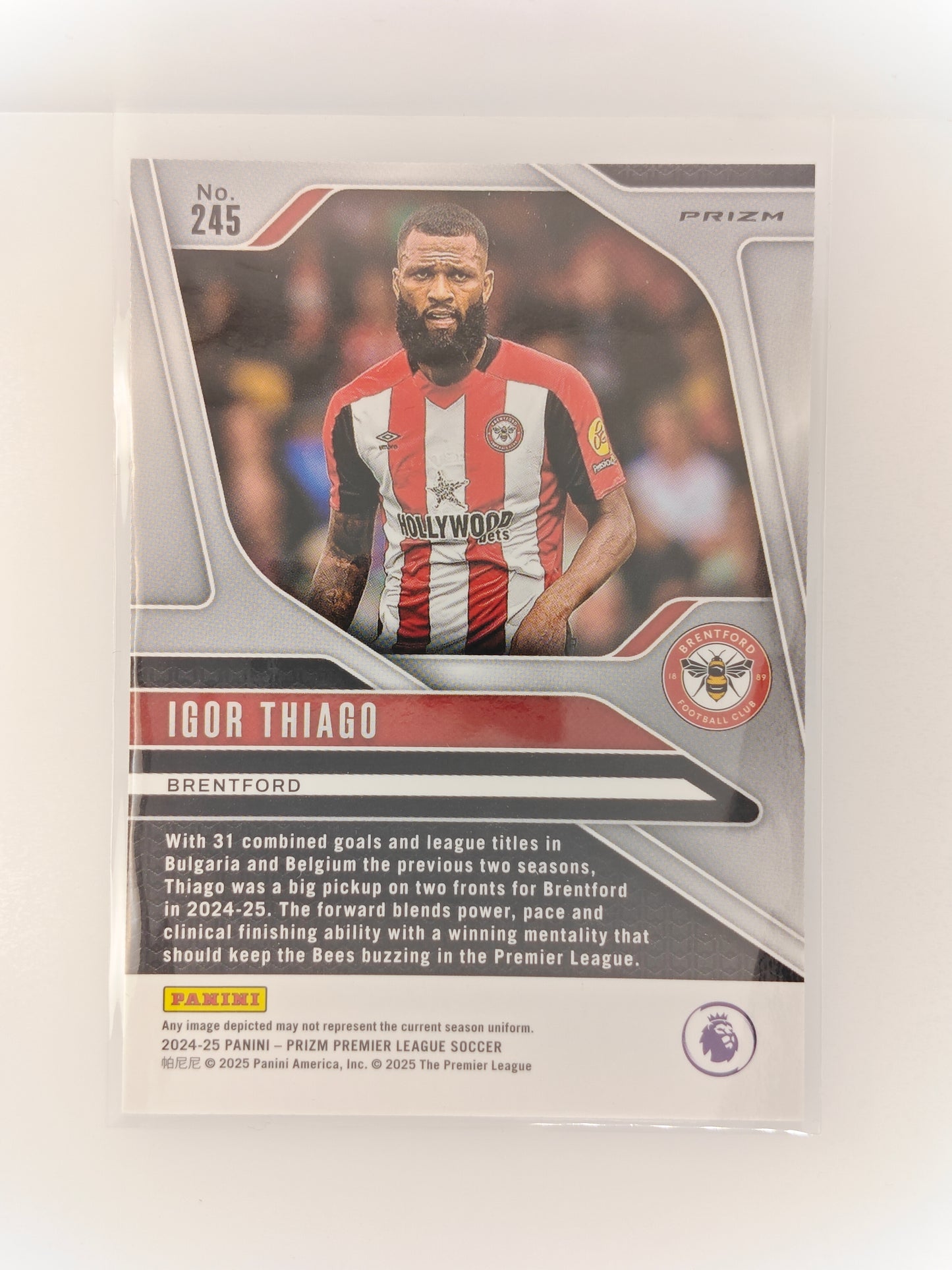 Igor Thiago Mojo RC - Panini Prizm Premier League 24/25
