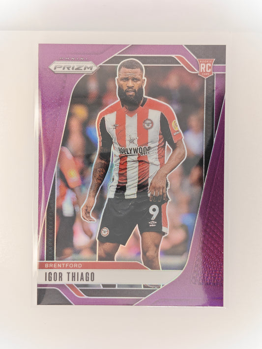 Igor Thiago Purple Prizm RC - Panini Prizm Premier League 24/25