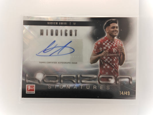 Nadiem Amiri auto /49 - Topps Midnight 24/25