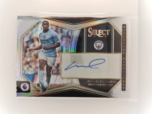 Micah Richards auto - Panini Select Premier League 23/24
