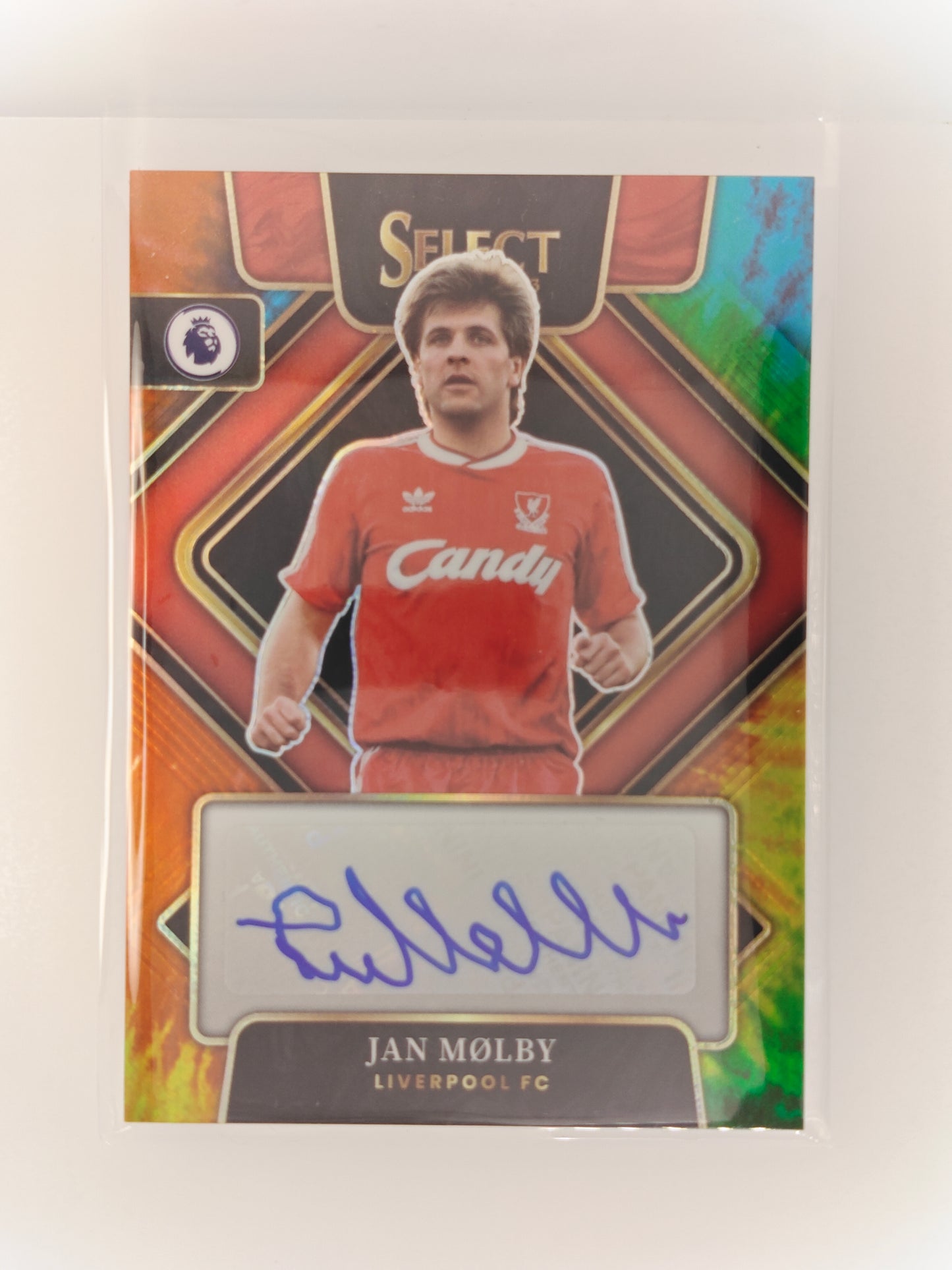 Jan Mølby auto /25 - Panini Select Premier League 22/23