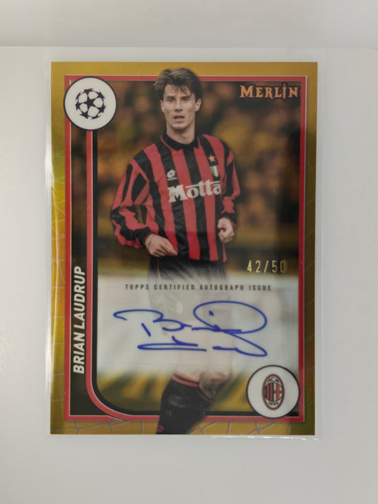 Brian Laudrup auto /50 - Topps Chrome 23/24