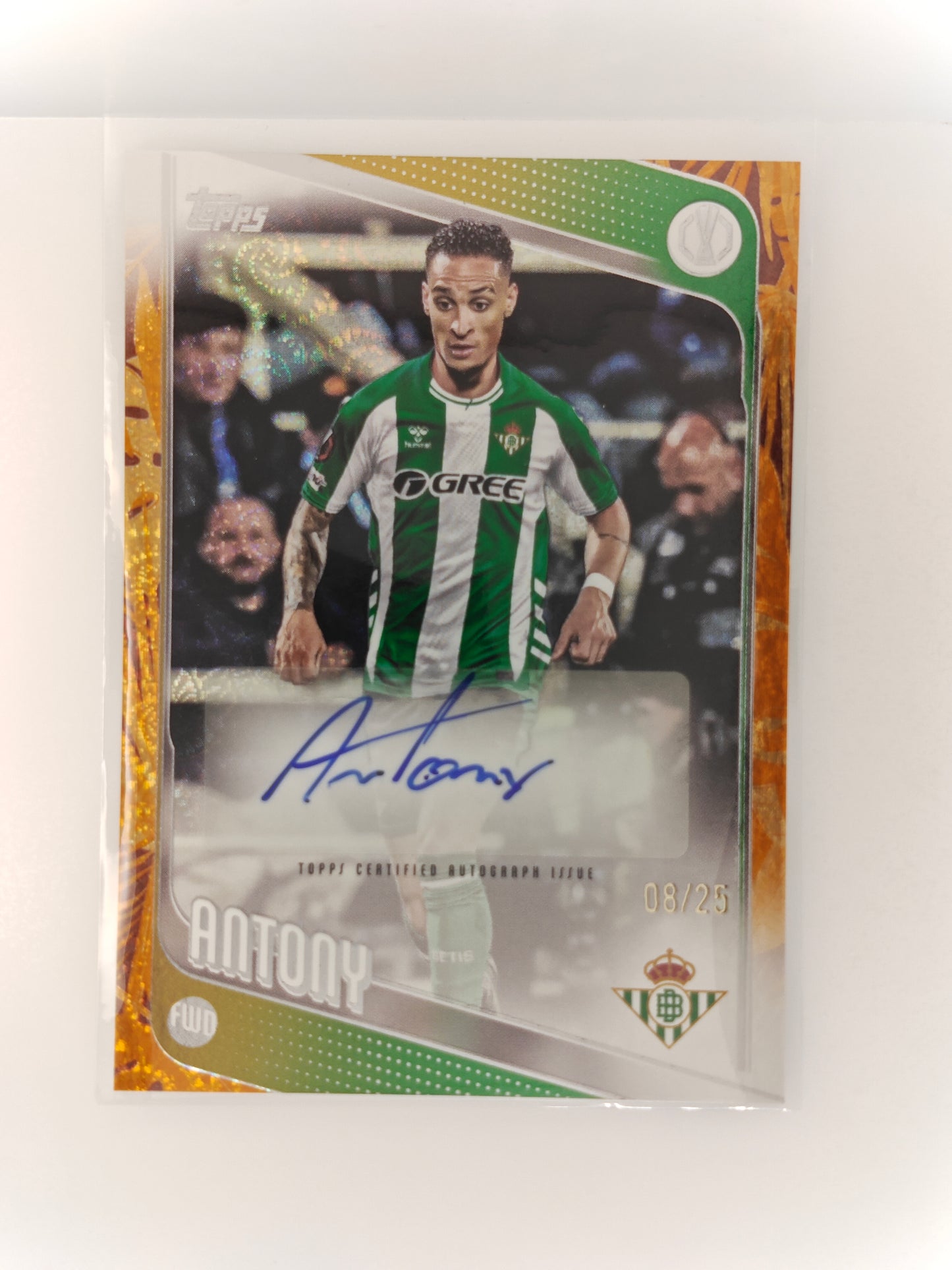 Antony auto /25 - Topps Carnaval 25/26
