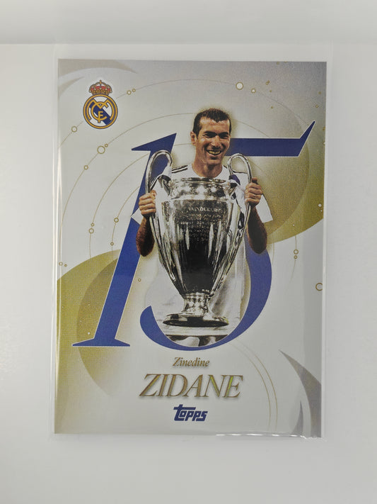 Zinedine Zidane Quindecennal - Topps Real Madrid Los Blancos 25/26
