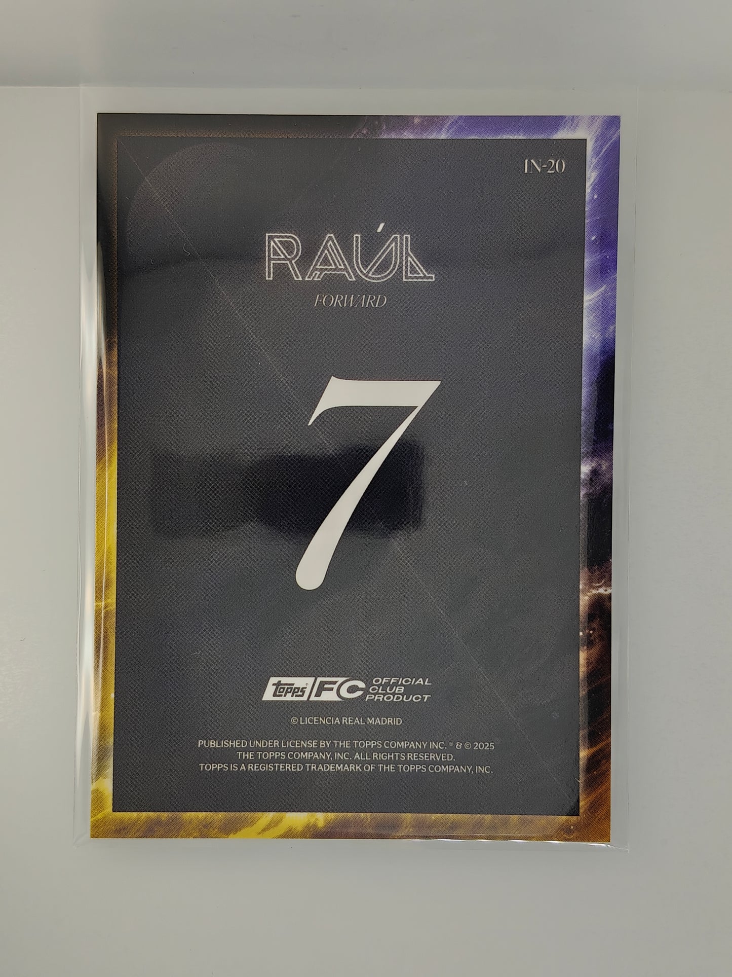 Raul Intergalacticos - Topps Real Madrid Los Blancos 25/26
