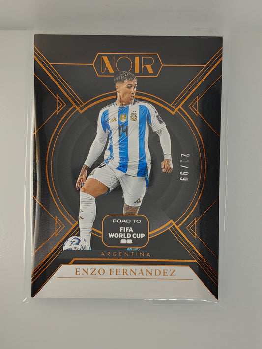 Enzo Fernandez /99 Bronze - Panini Noir World Cup 25/26