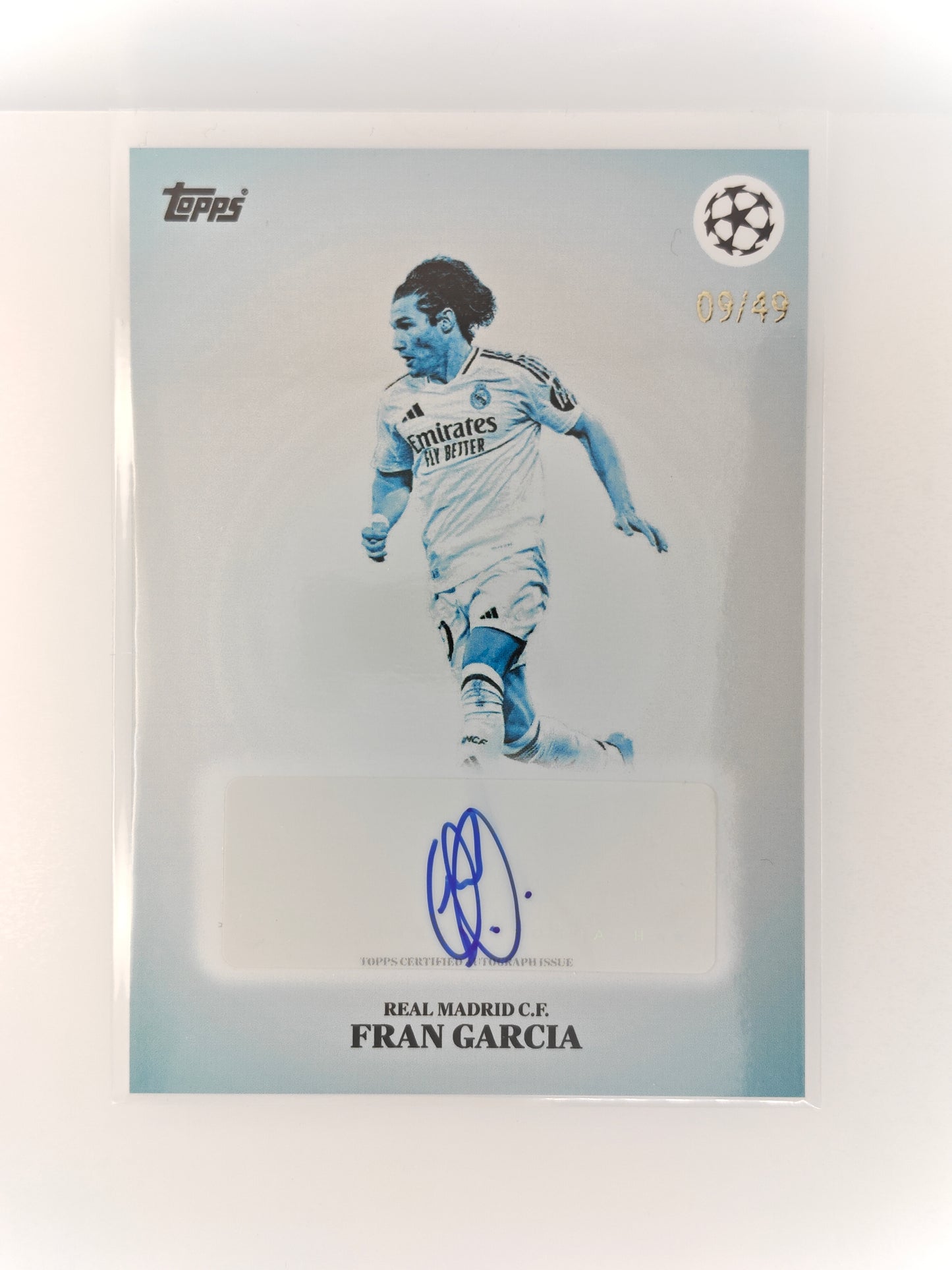 Fran Garcia auto /49 - Topps Simplicidad 24/25