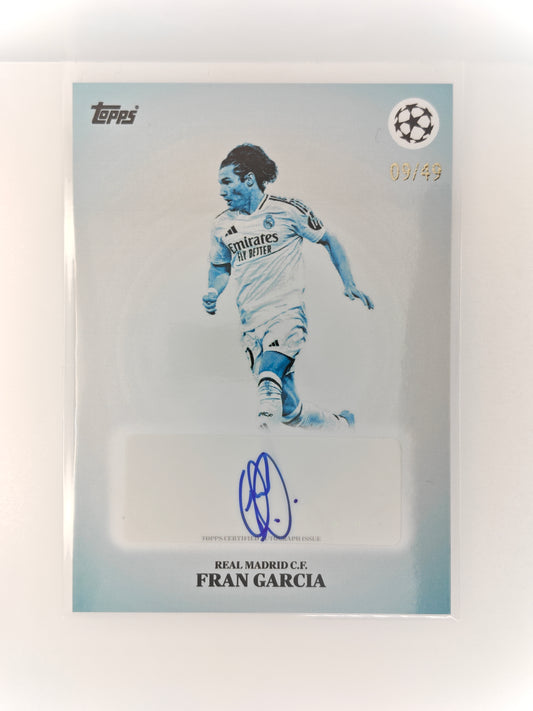 Fran Garcia auto /49 - Topps Simplicidad 24/25