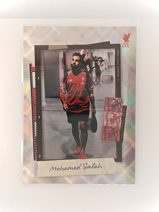 Mohamed Salah Snapshot Shutterspeed - Topps Liverpool Focus 25/26