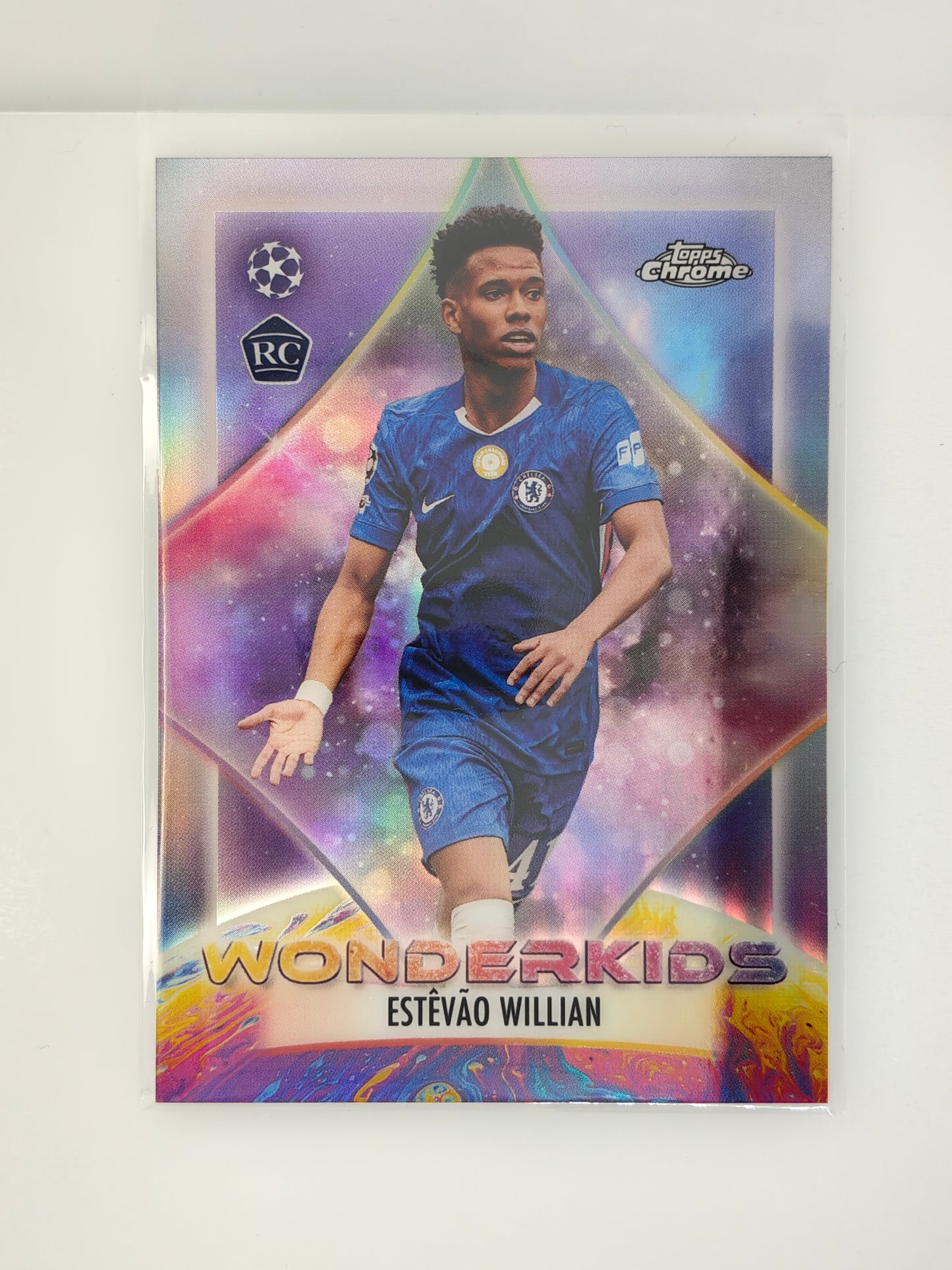 Estevao Wonderkids RC - Topps Chrome 25/26