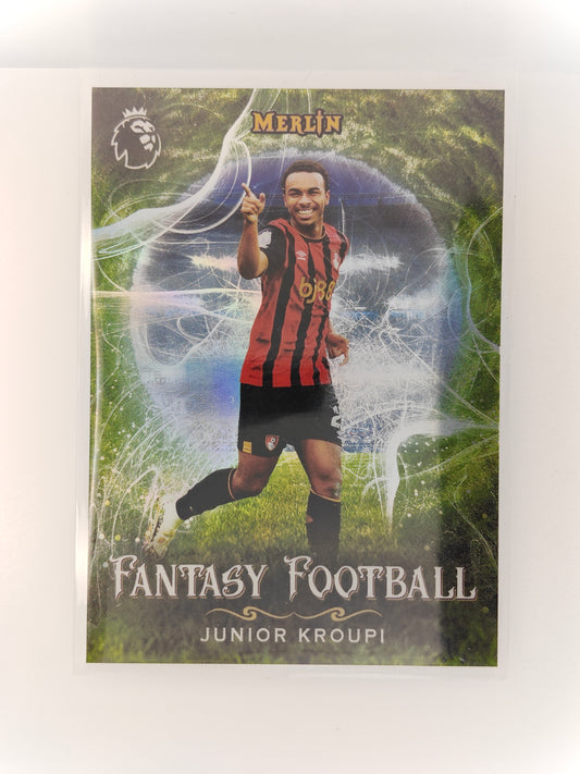 Junior Kroupi Fantasy Football - Topps Merlin 25/26