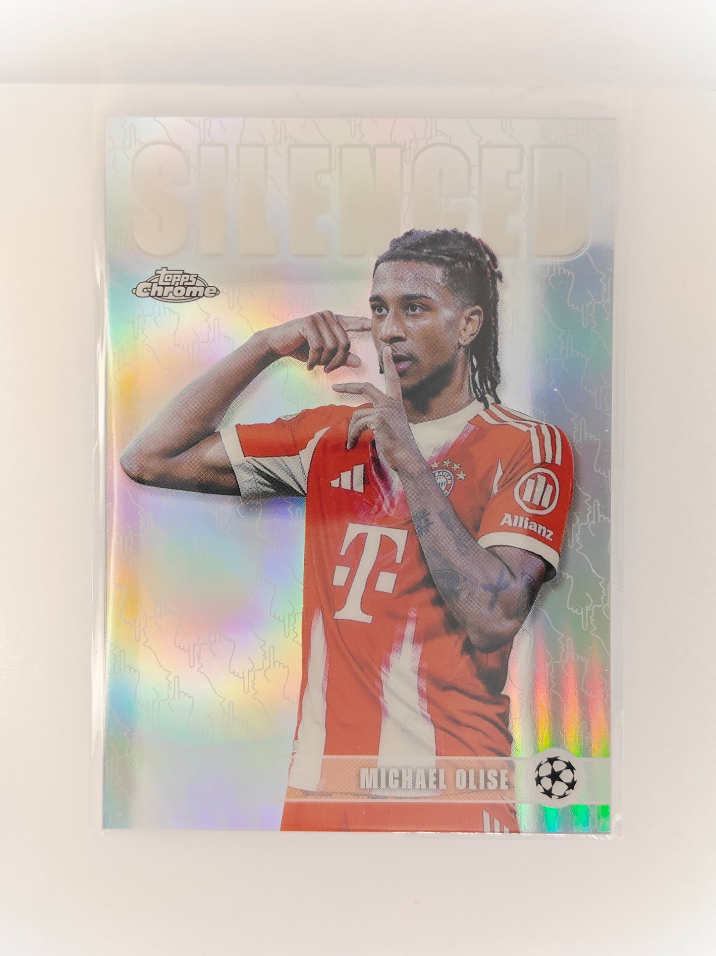 Michael Olise Silenced - Topps Chrome 25/26