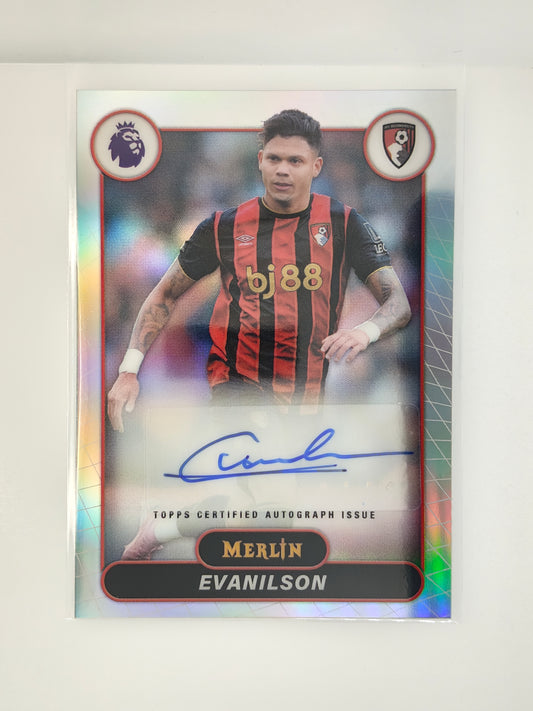 Evanilson auto - Topps Merlin 25/26