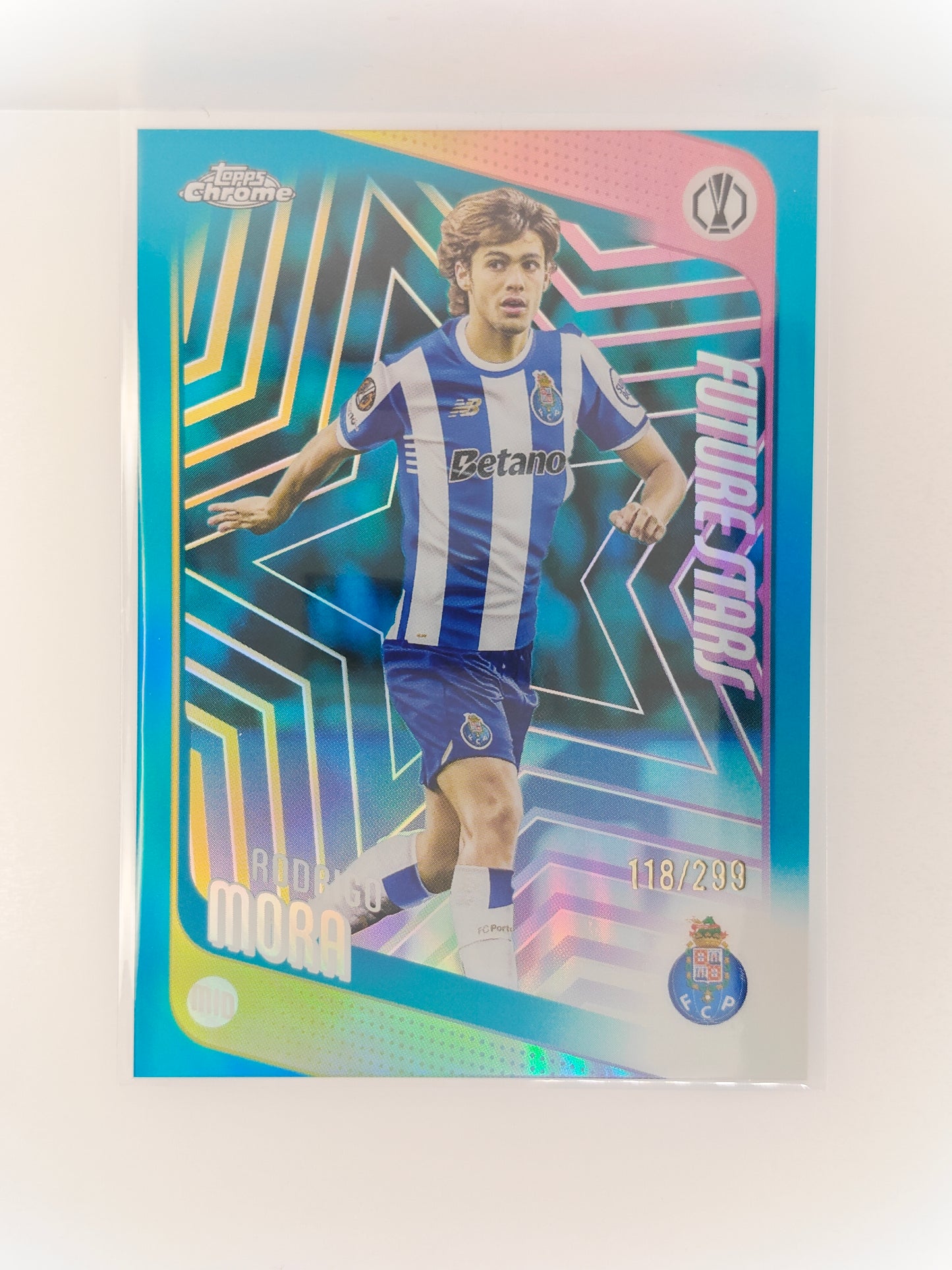 Rodrigo Mora /299 Future stars - Topps Chrome 25/26
