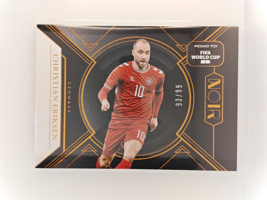 Christian Eriksen /99 - Panini Noir World Cup 25/26