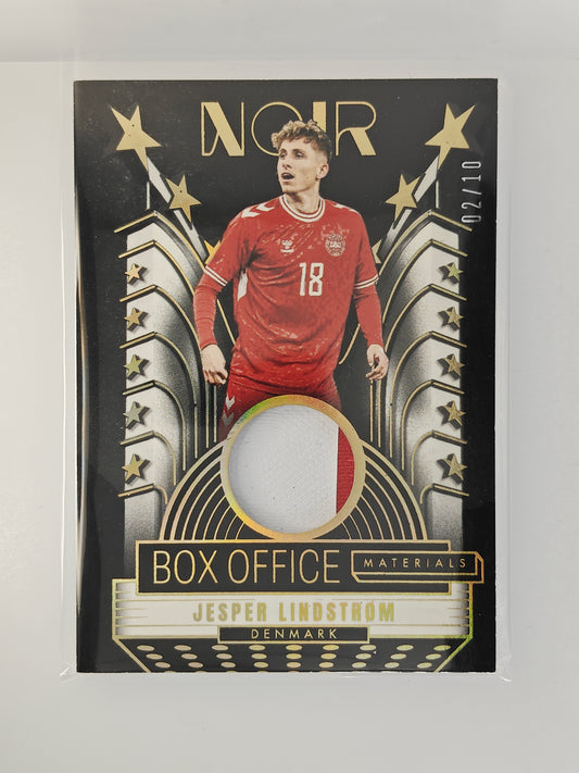 Jesper Lindstrøm patch /10 - Panini Noir World Cup 25/26