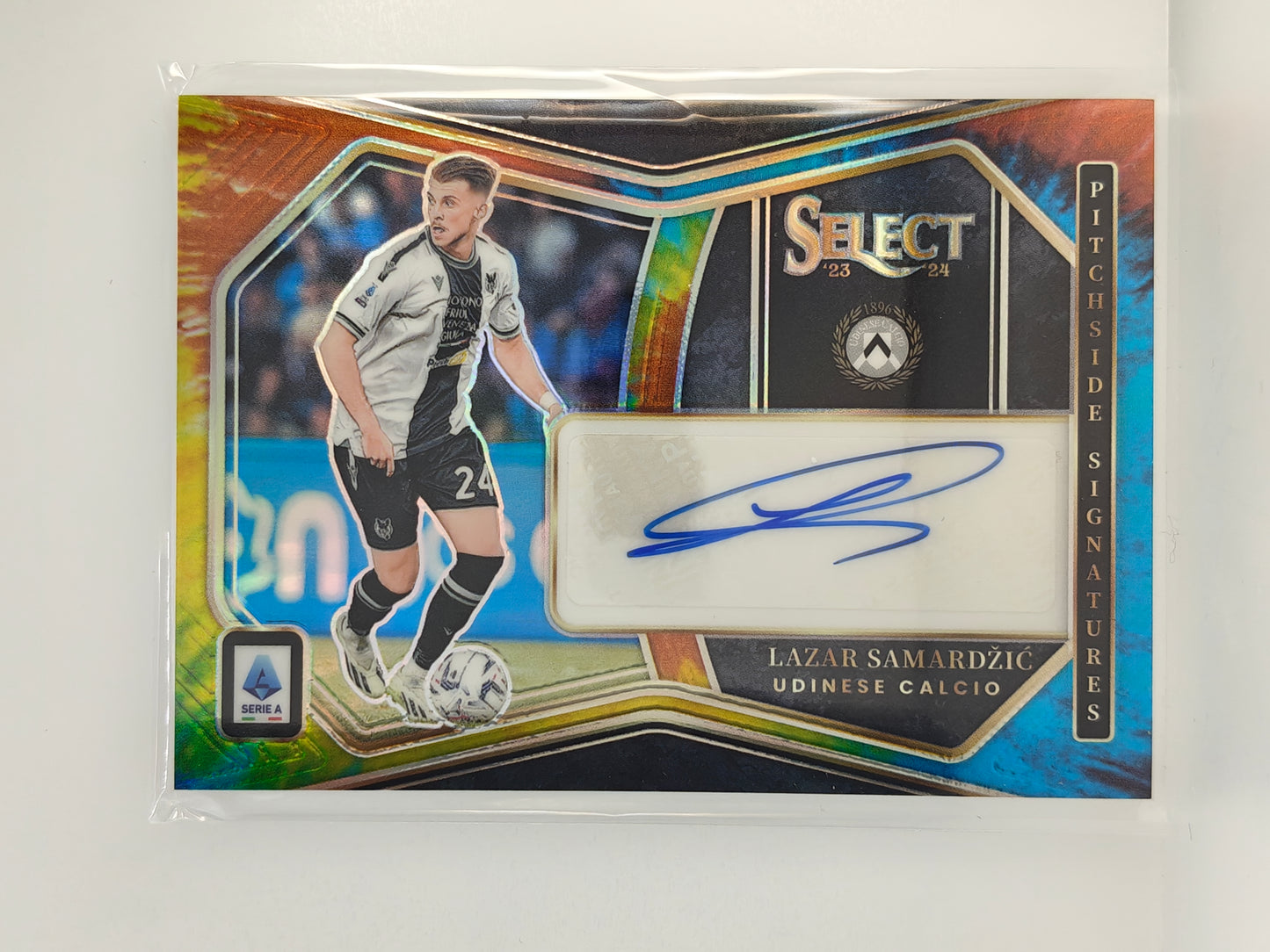 Lazar Samardzic auto /25 - Panini Select Serie A 23/24