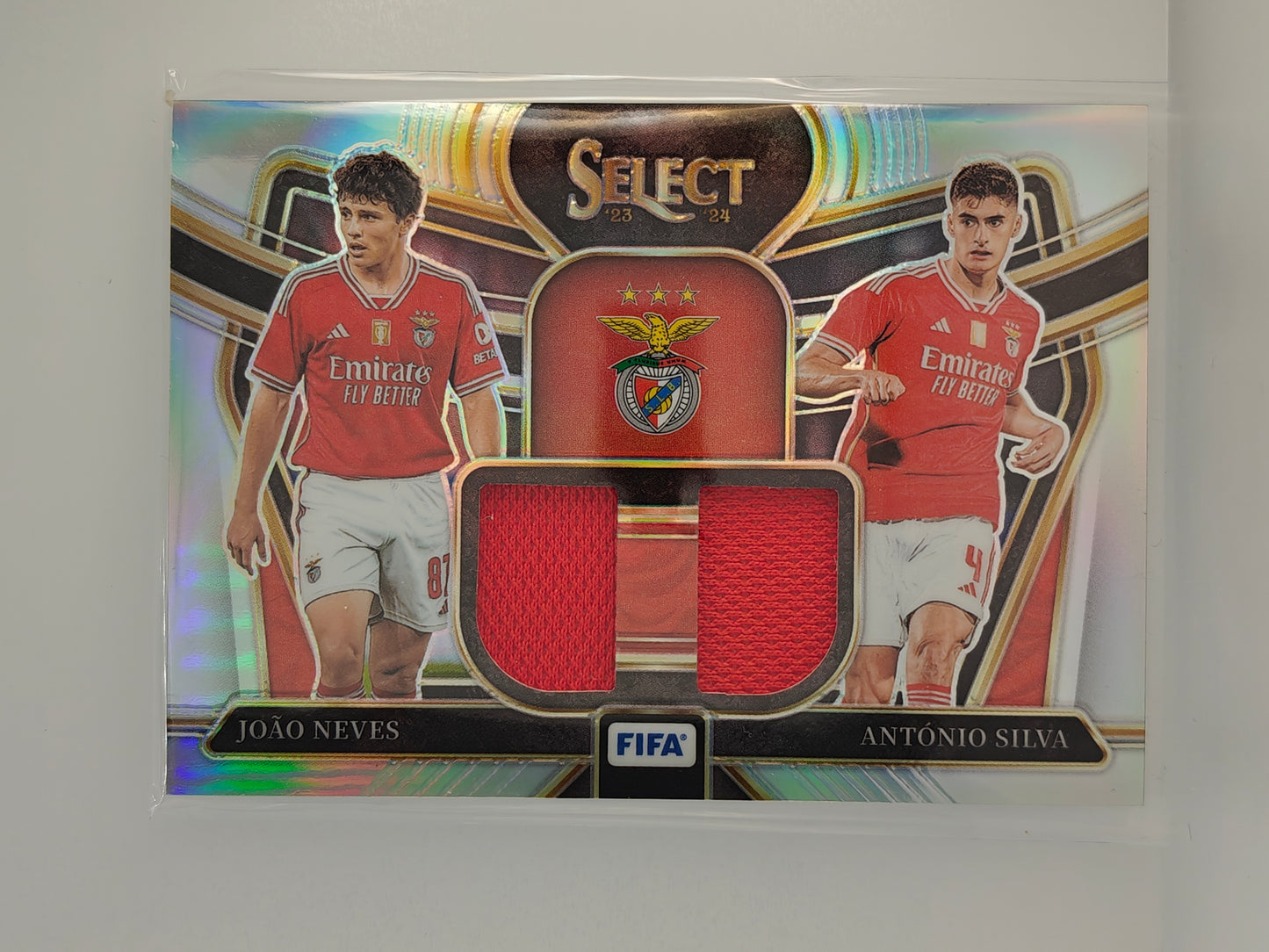 Joao Neves / Antonio Silva dual patch - Panini Select Fifa 23/24
