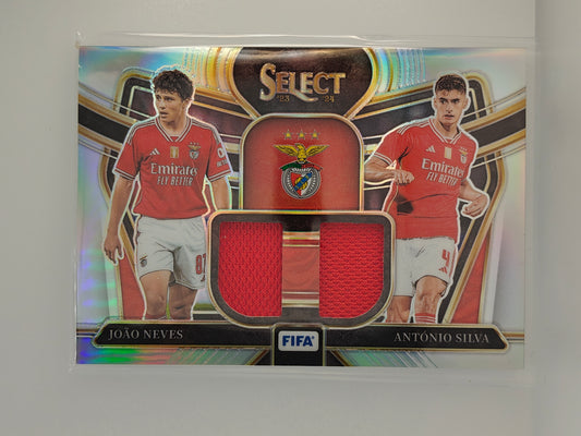 Joao Neves / Antonio Silva dual patch - Panini Select Fifa 23/24
