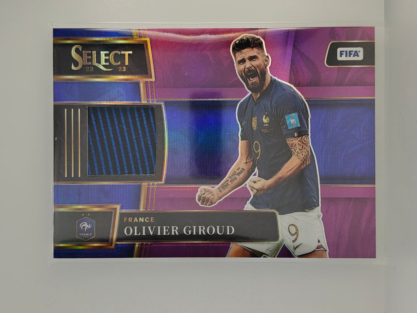 Olivier Giroud patch /49 - Panini Select Fifa 22/23