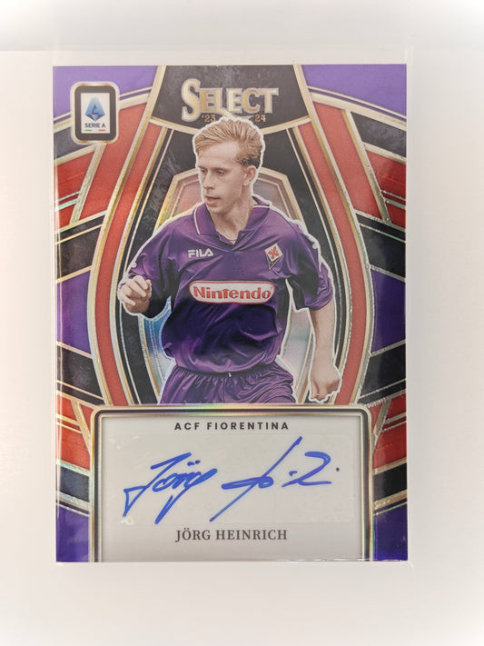 Jorg Heinrich auto red prizm - Panini Select Serie A 23/24