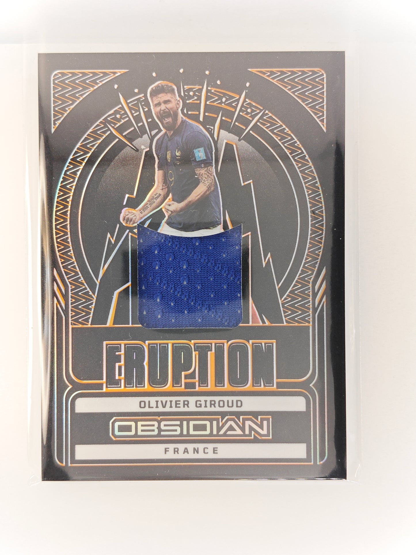 Olivier Giroud patch /49 - Panini Obsidian 22/23