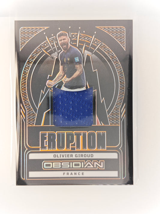 Olivier Giroud patch /49 - Panini Obsidian 22/23