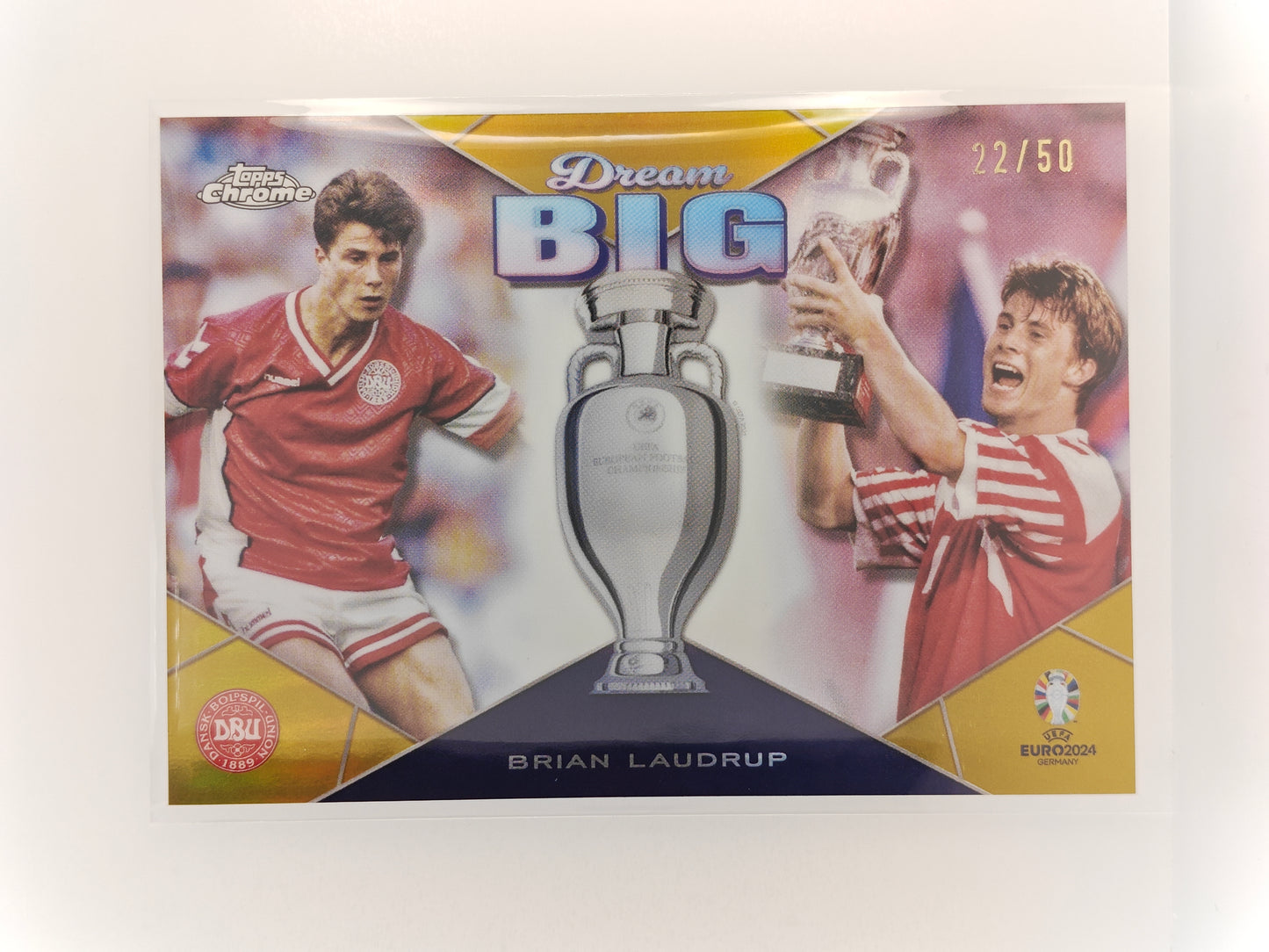 Brian Laudrup /50 Dream Big - Topps Chrome Euro 24