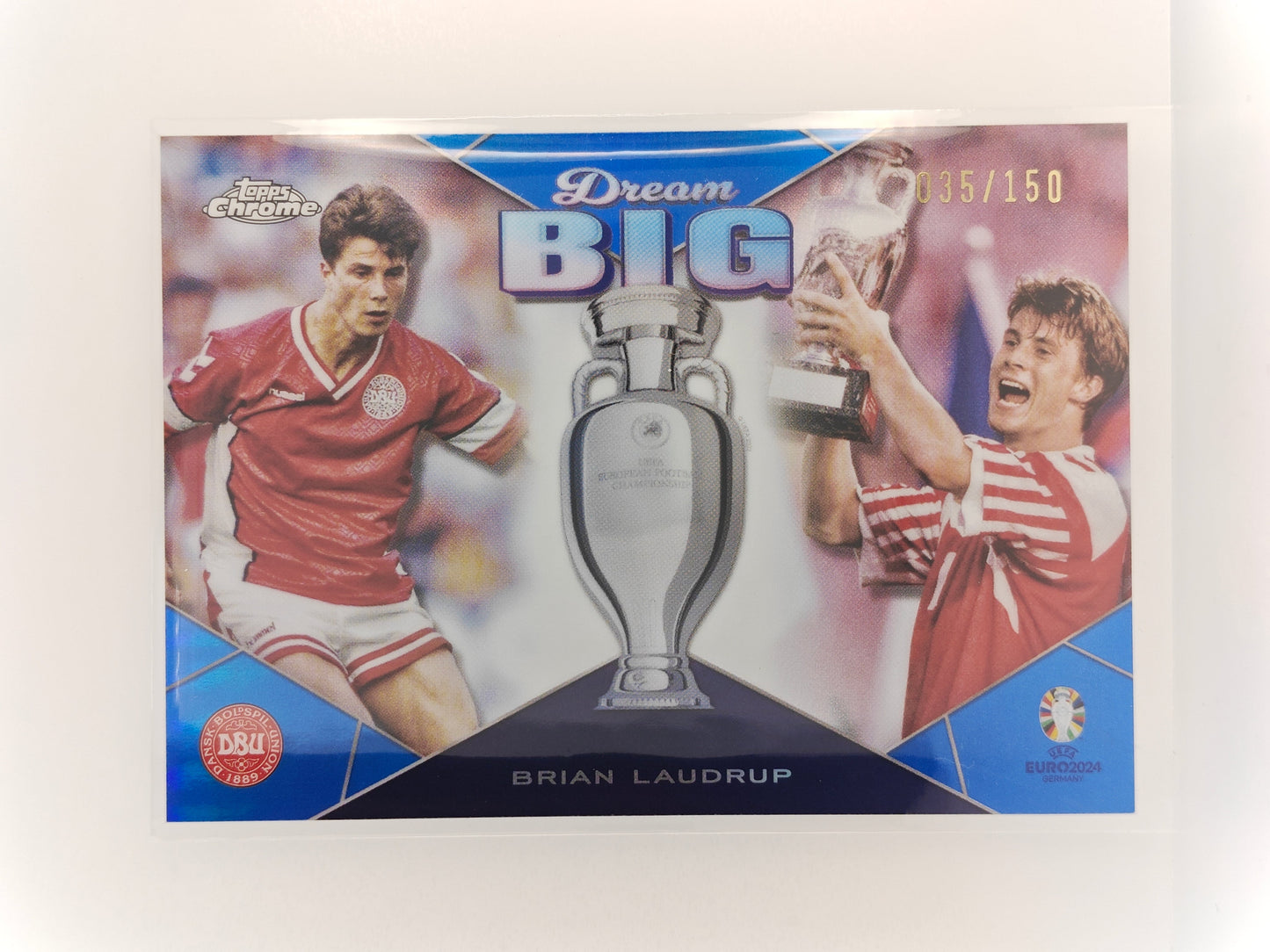 Brian Laudrup /150 Dream Big - Topps Chrome Euro 24