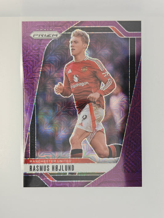 Rasmus Højlund /25 - Panini Prizm Premier League 24/25