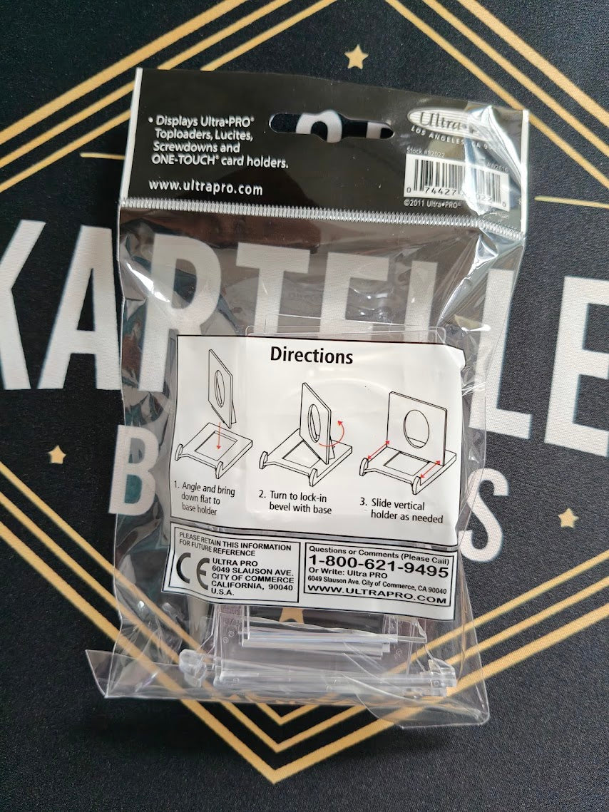 Ultra PRO Two-Piece Display Stand for Card Holders (5stk pr pakke)