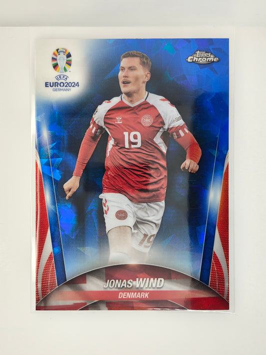 Jonas Wind Sapphire - Topps Chrome Euro 24 Sapphire