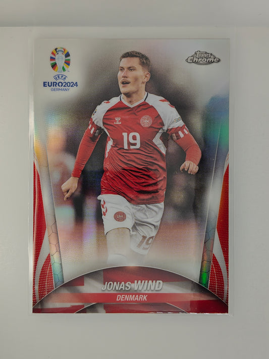 Jonas Wind Refractor - Topps Chrome Euro 24