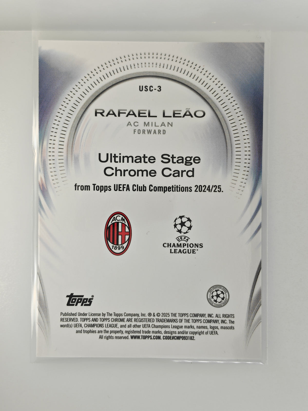 Rafael Leao Ultimate stage - Topps Flagship 24/25