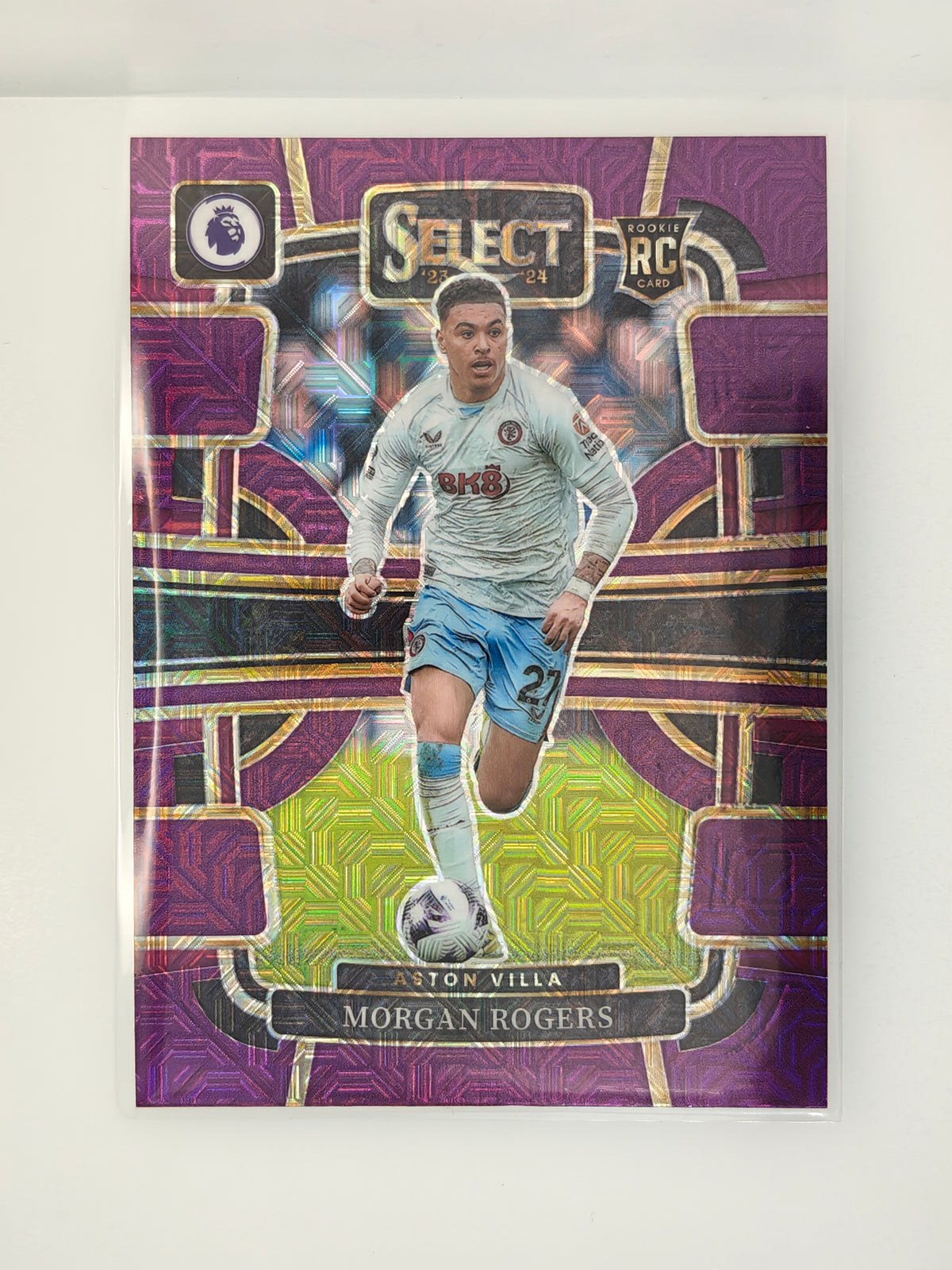 Morgan Rogers RC Purple Mojo - Panini Select Premier League 23/24