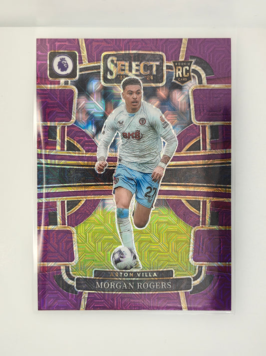 Morgan Rogers RC Purple Mojo - Panini Select Premier League 23/24
