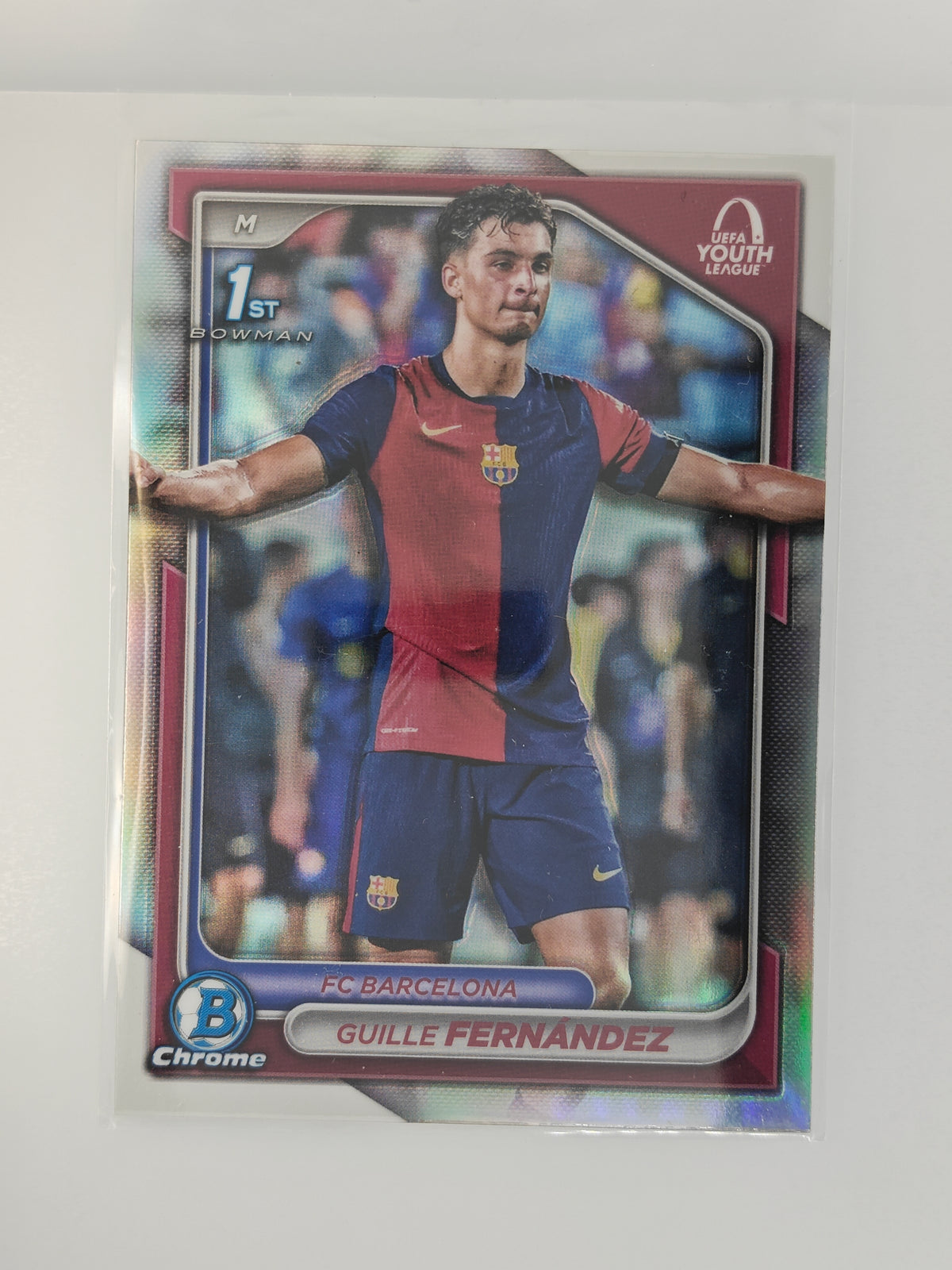 Guille Fernandez 1st Bowman - Topps Chrome 24/25