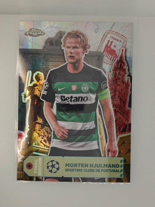 Morten Hjulmand Final Destination - Topps Chrome 24/25