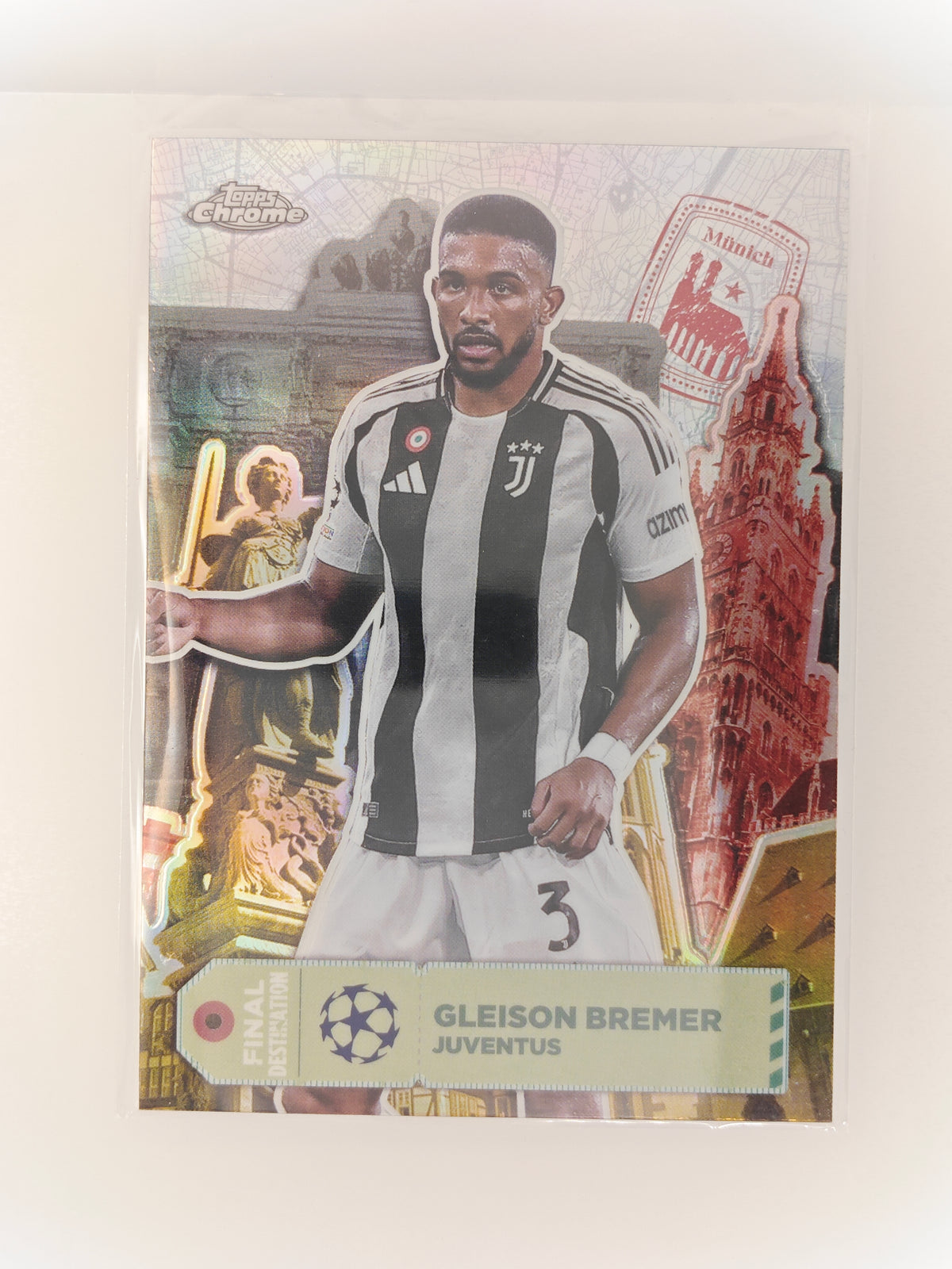 Gleison Bremer Final Destination - Topps Chrome 24/25