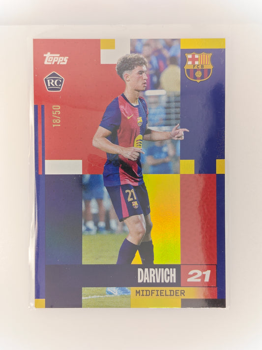 Noah Darvich /50 rc - Topps fanset