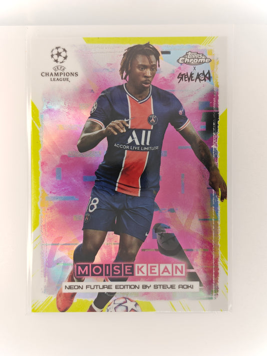 Moise Kean /50 - Topps Steve Aoki