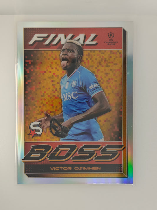 Victor Osimhen Final boss - Topps Superstars 23/24